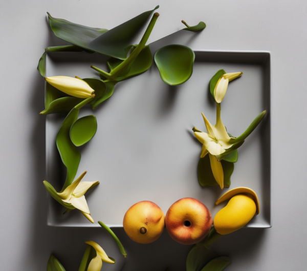 Bodegón con frutas